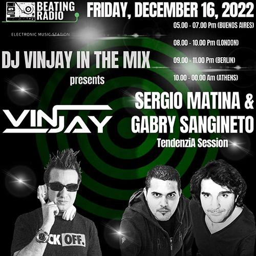 TendenziA Session @ Vinjay In The Mix (16 December 2022)