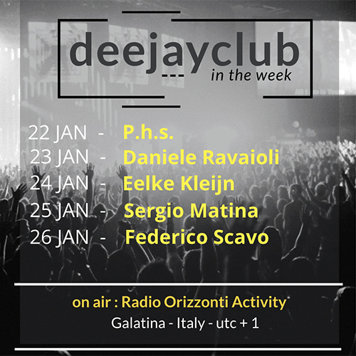 TendenziA Session @ DeejayClub Radio Show (25 January 2024)