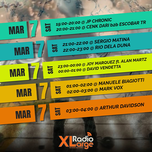 TendenziA Sessions @ XLarge Radio (07 March 2026)