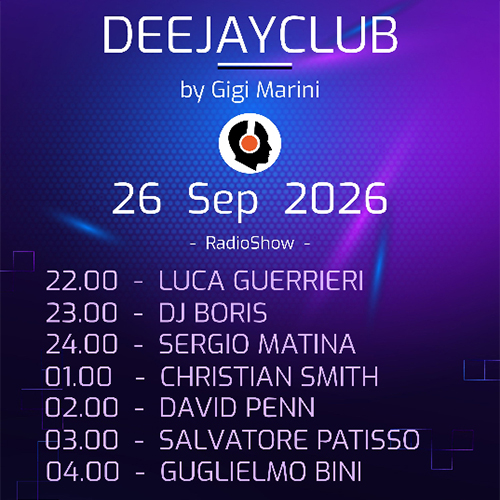 TendenziA Session @ DeejayClub Radio Show (26 September 2026)